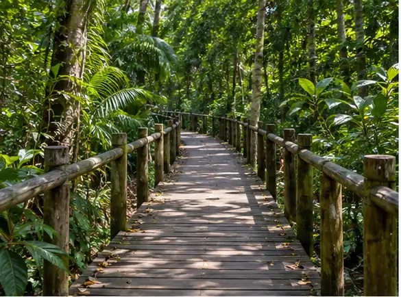 Coney Island Singapore island scenery and coastal landscape