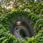 Fort Canning Tree Tunnel and surrounding park greenery