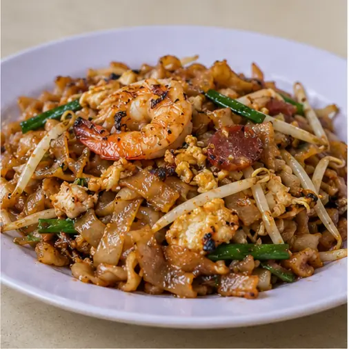 Hawker dishes served at Old Airport Road Food Centre