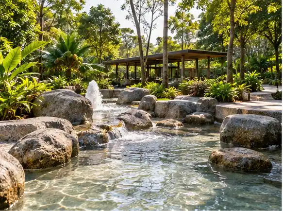 Sembawang Hot Spring Park in Singapore, a scenic visitor destination